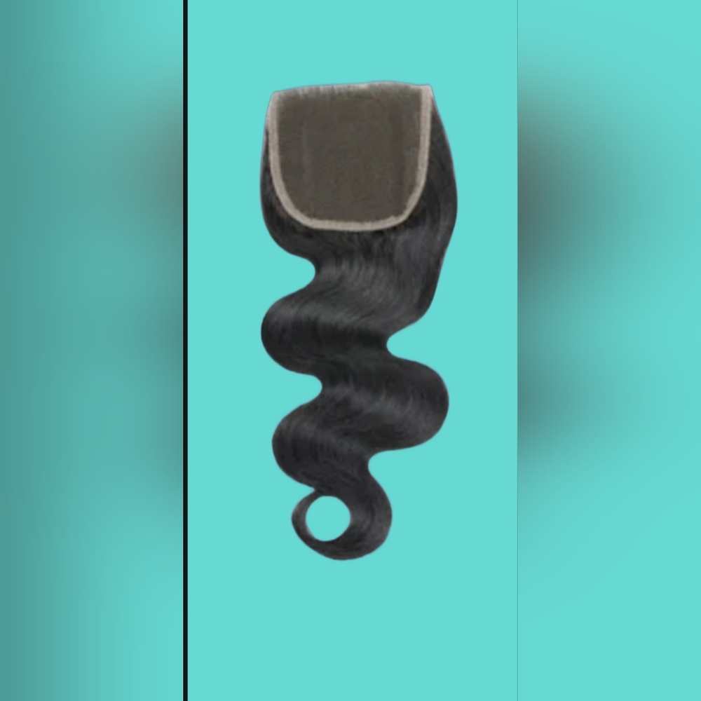 20-inch closure 100% Human Hair